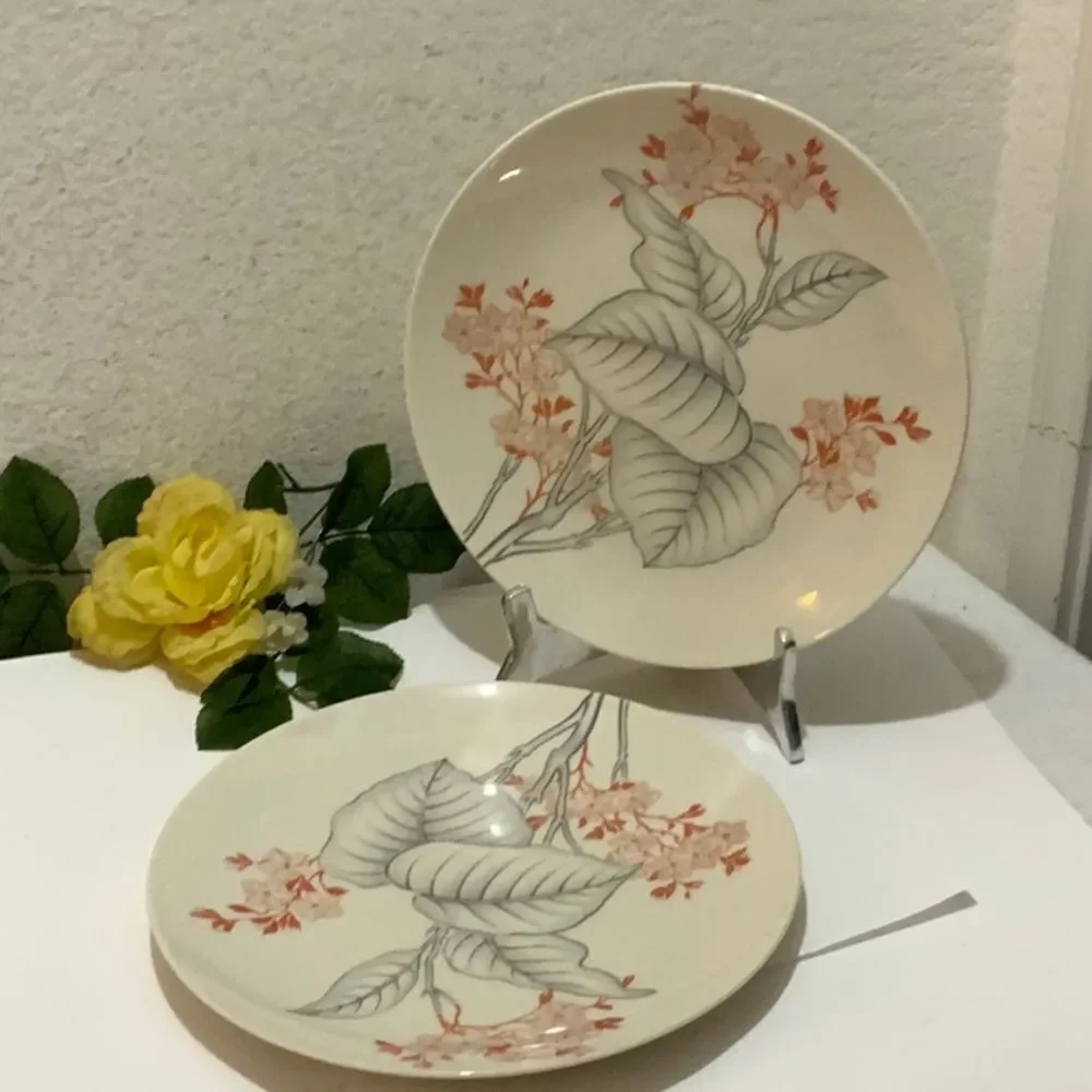 Vintage Castleton Mandalay Ching Chih Yee 10 5/8” Dinner Plates Set of 3 G6